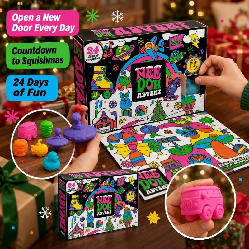Advent Calendar Gift - Confezione regalo calendario dell'Avvento natalizio, set