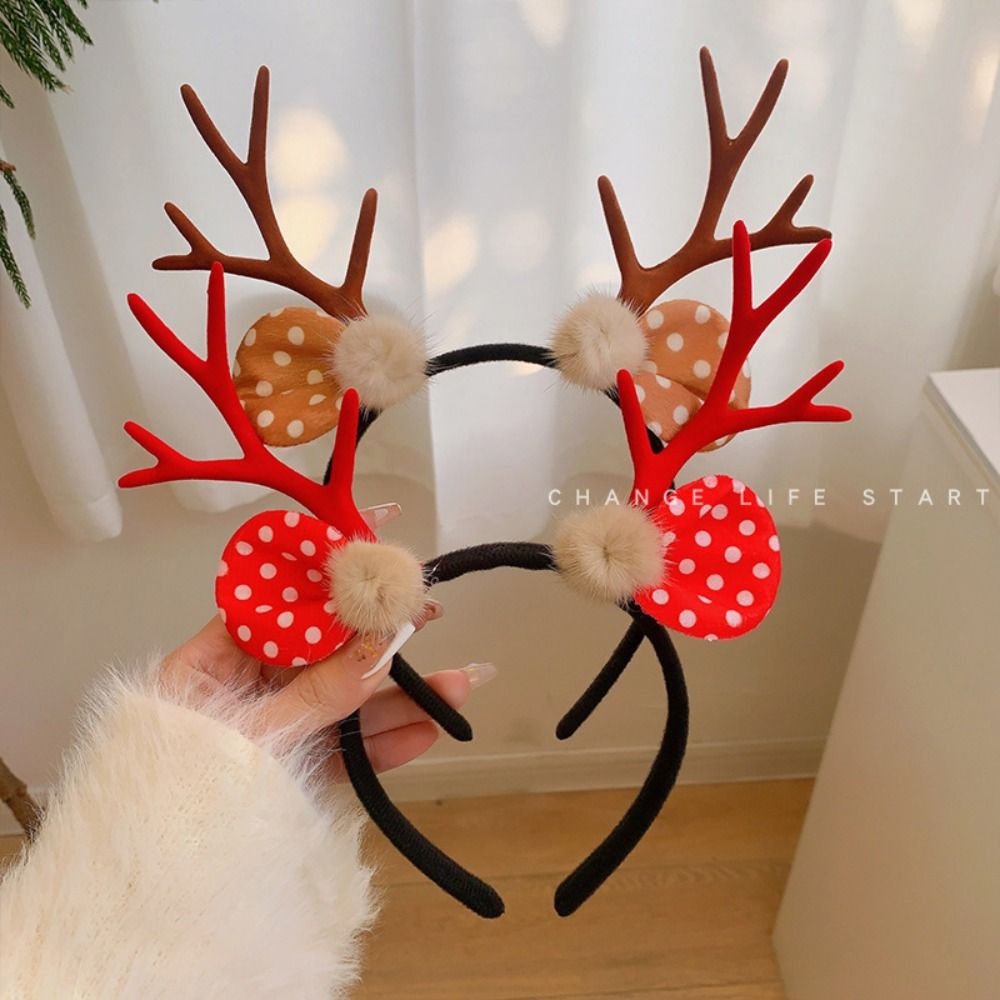 Elegante Cerchietto Natalizio  - Reindeer Antlers Headband recensione e prezzo