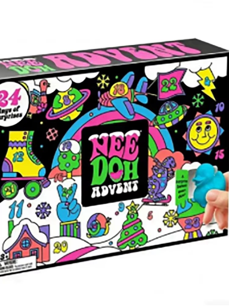 24 pezzi Nee‑Doh Squish Fidget - Advent Calendar Gift recensione e prezzo