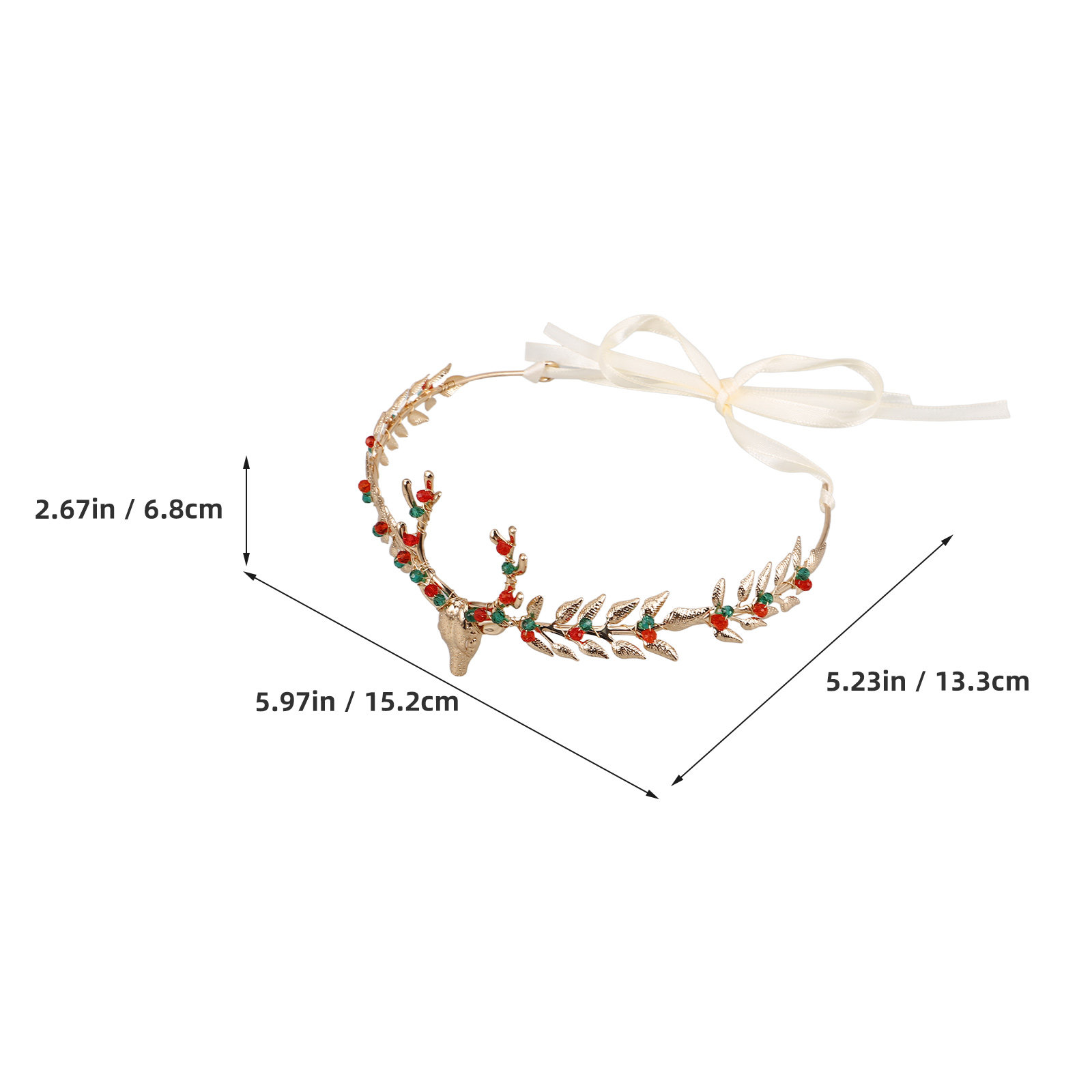 Cerchietto Natalizio con Renne - Reindeer Antlers Headband recensione e prezzo