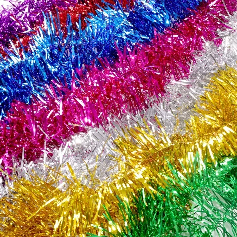 Nastro Natalizio Colorato 1,5/ - Tinsel Garland Decoration recensione e prezzo