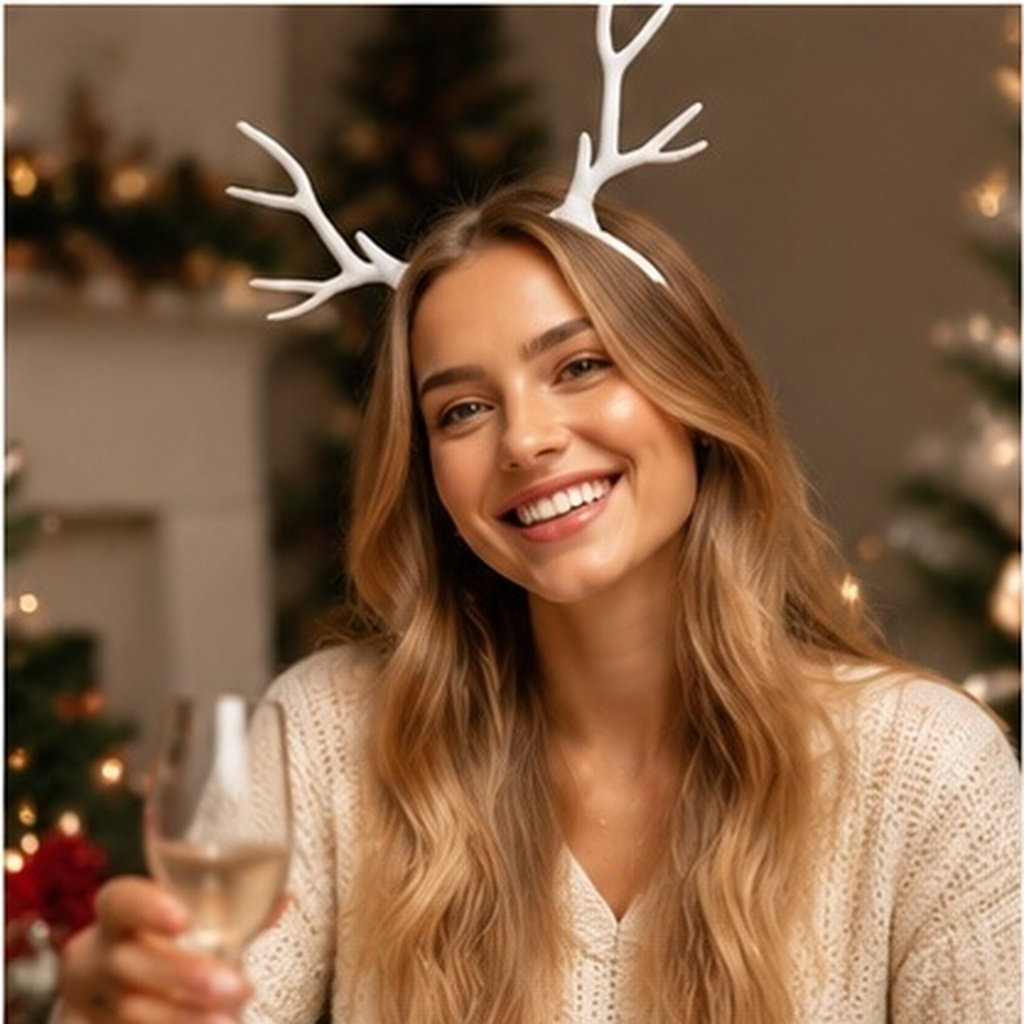 1 Pezzo Cerchietto per Capelli - Reindeer Antlers Headband recensione e prezzo