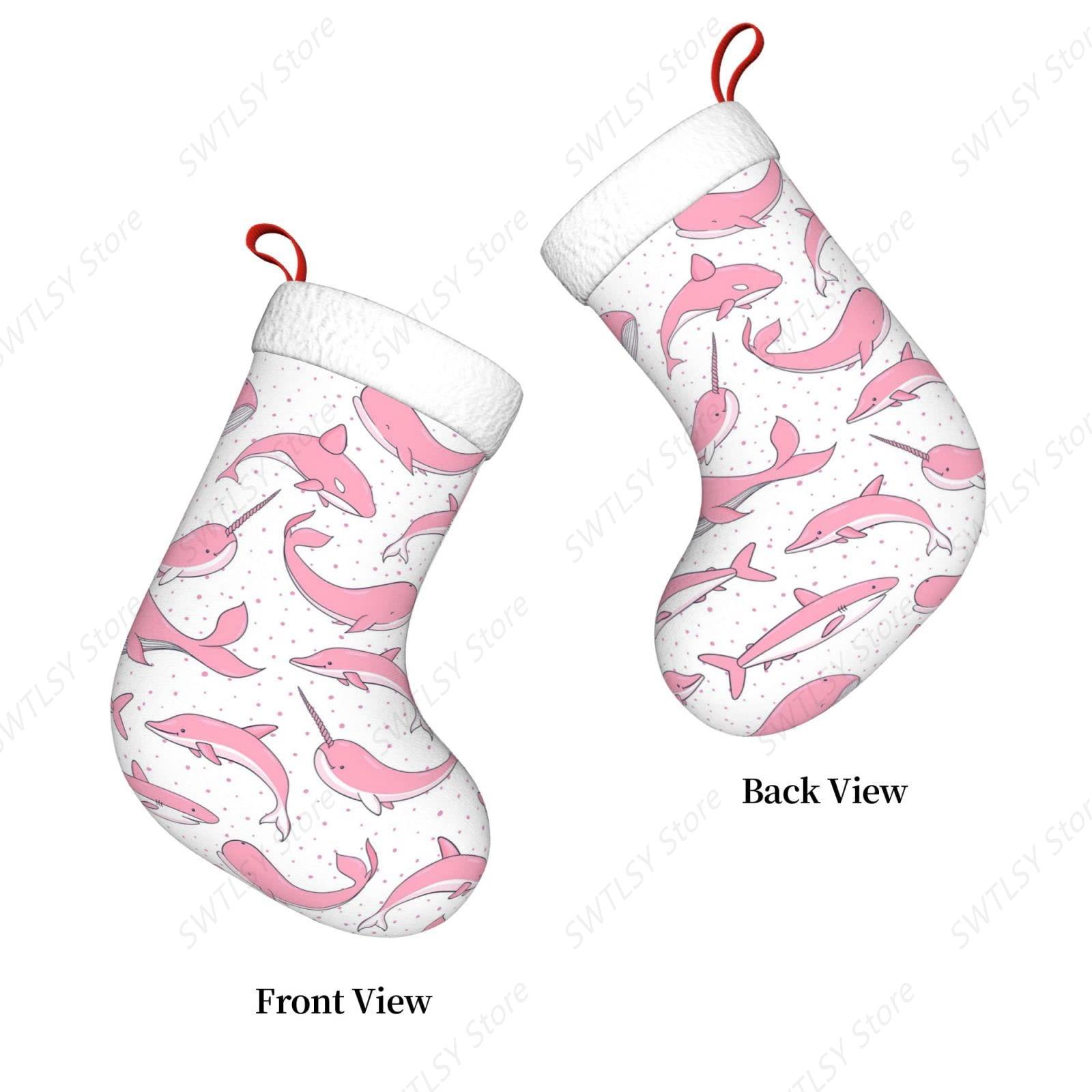 Natale balene rosa Calze natal - Christmas Stocking Hanging recensione e prezzo