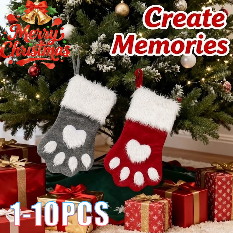 1-10 Pezzi Calza di Natale a F - Christmas Stocking Hanging recensione e prezzo