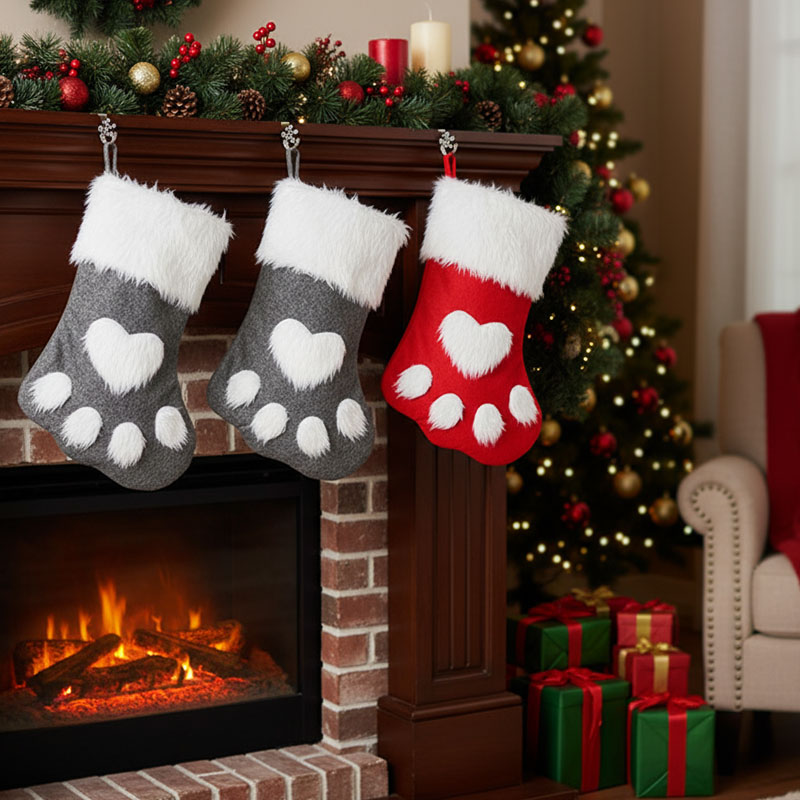1-10 Pezzi Calza di Natale a F - Christmas Stocking Hanging recensione e prezzo