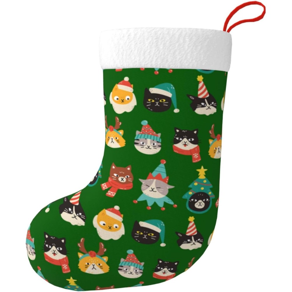 Gatti carini Calze natalizie v - Christmas Stocking Hanging recensione e prezzo